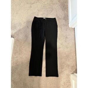 Coldwater Creek Black Classic‎ Fit Career Dress Pants Bootcut Size 10